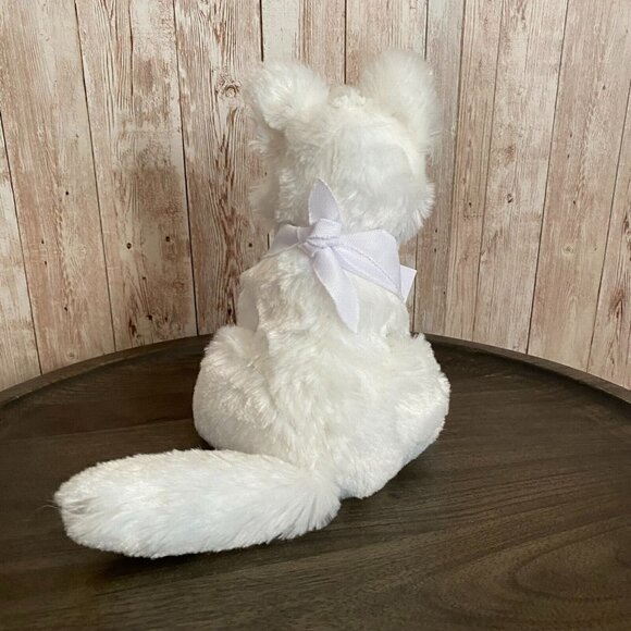 Wildlife Artists Trout Lake Camps Arctic Fox Plush Stuffed Animal Toy White 6'' - Picture 3 of 13